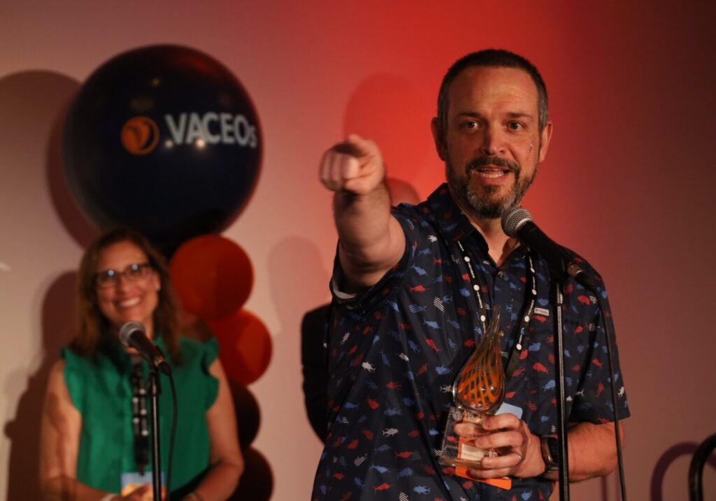 Speaker at VACEOs event