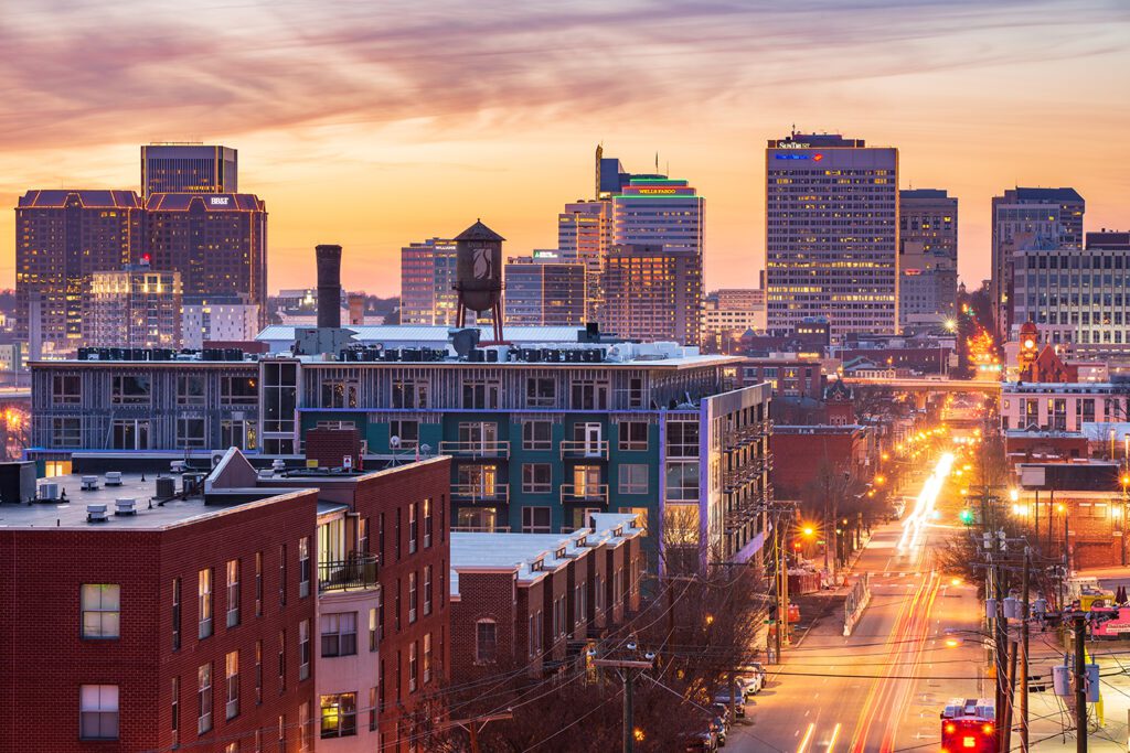 Richmond skyline