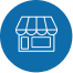 Retail store icon
