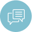 Speech bubble icon