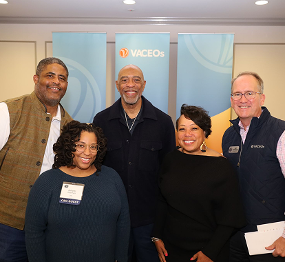 Group of attendees at VACEOs event