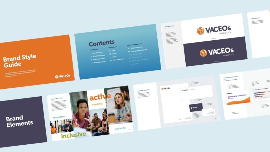 Spread of VACEOs style guide